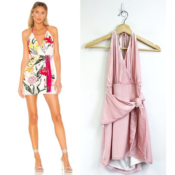 NBD Lotus Dress Pink Small - Picture 1 of 8